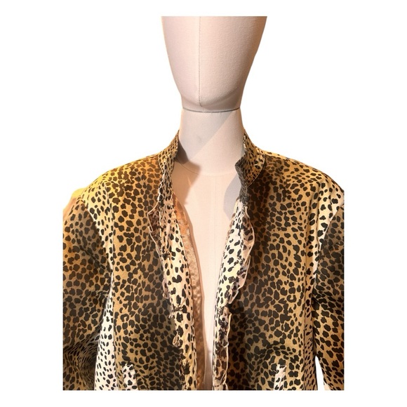 GORGEOUS GUILLAUME ANIMAL PRINT JACKET (SZ 3X) (EUC) - Picture 15 of 16